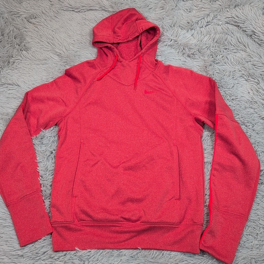 Nike Sweatshirt Womens S Hoodie Logo‎ Athletic Dri Fit Pocket Comfort Casual